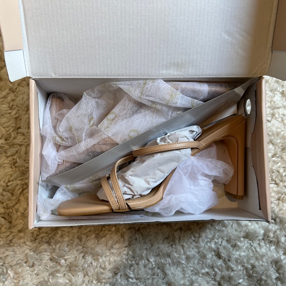 Never worn nude strap heels size 10 - Picture 5 of 5